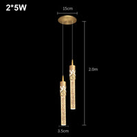 Crystal Multi-Light Pendant Lamp