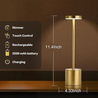 Rechargeable Touch Table Lamp
