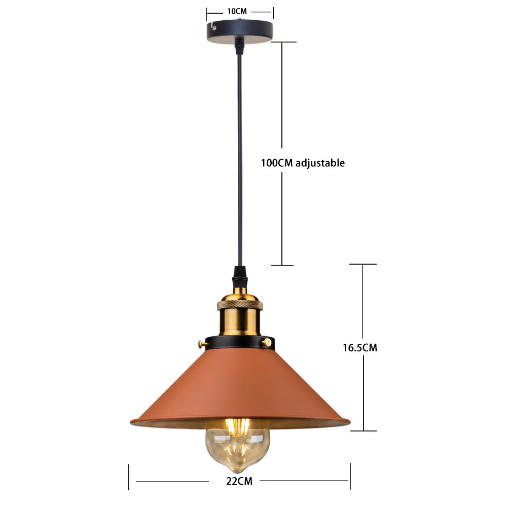 Vintage Metal Pendant Lamp
