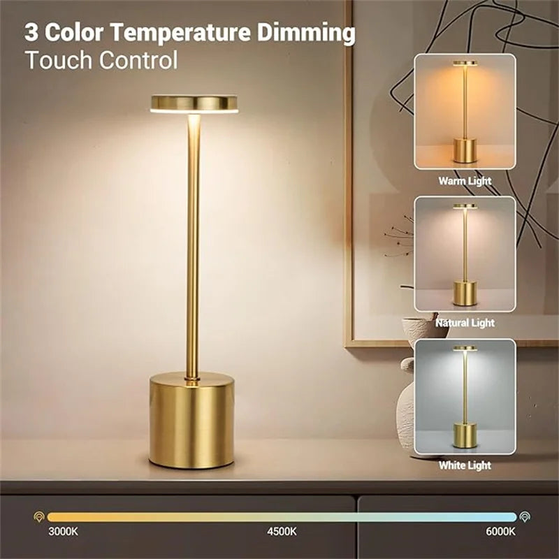Rechargeable Touch Table Lamp