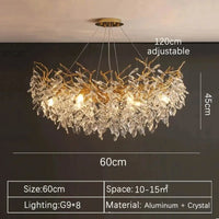 Crystal Island LED Chandelier