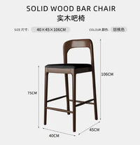 Nordic Designer Bar Chair