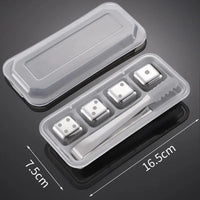 Reusable Stainless Whiskey Cubes