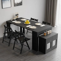 Extendable Storage Dining Table