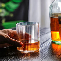 Japanese Striped Glass Tumblers