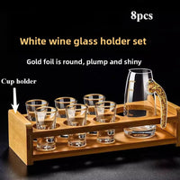 Gold Foil Shot Glasses