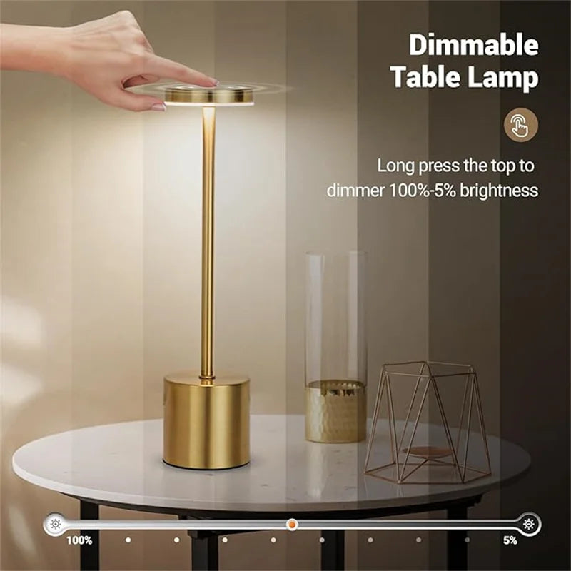 Rechargeable Touch Table Lamp
