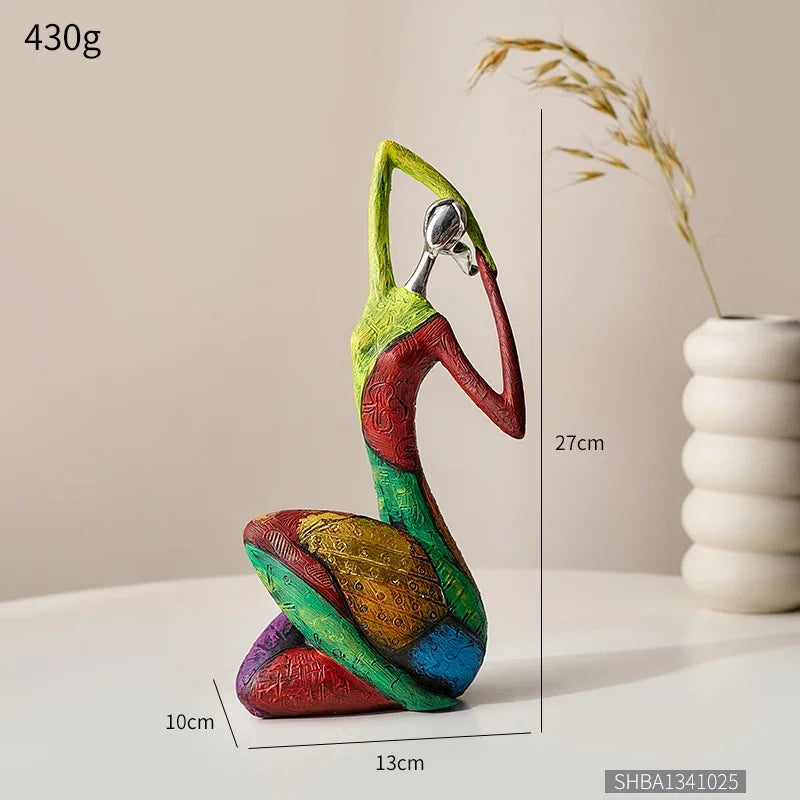 Nordic Abstract Figure Sculpture