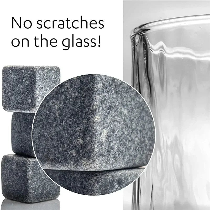 Crystal Whiskey Chilling Stones