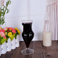 Female Silhouette Cocktail Glass