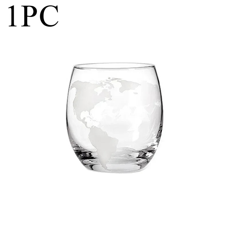 Globe Whiskey Decanter Set