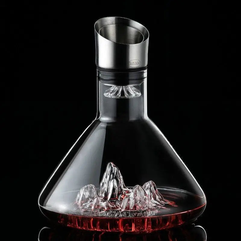 Iceberg Crystal Whisky Decanter
