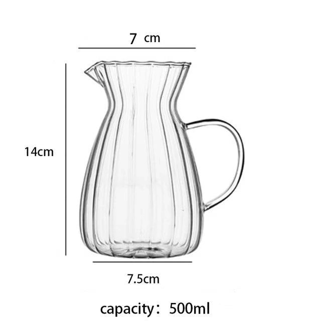 Borosilicate Glass Tea Pitcher