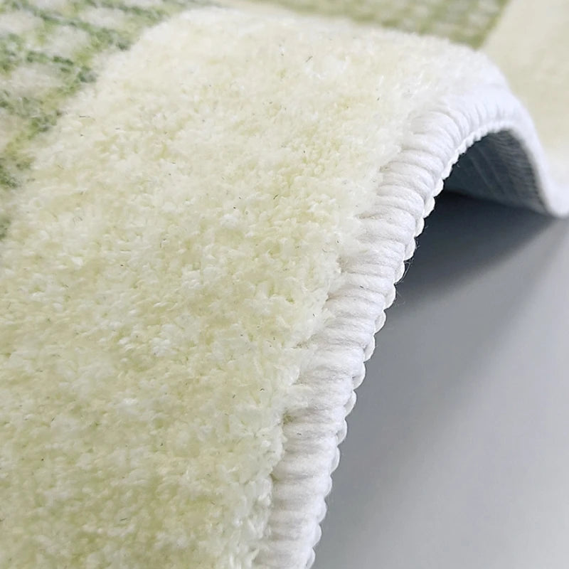 Round Fluffy Lounge Rug