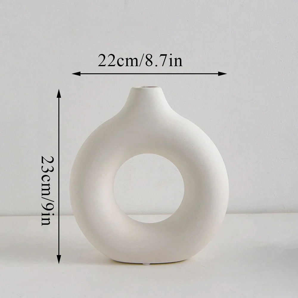 Nordic Hollow Decorative Vase