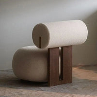Nordic Solid Wood Armchair