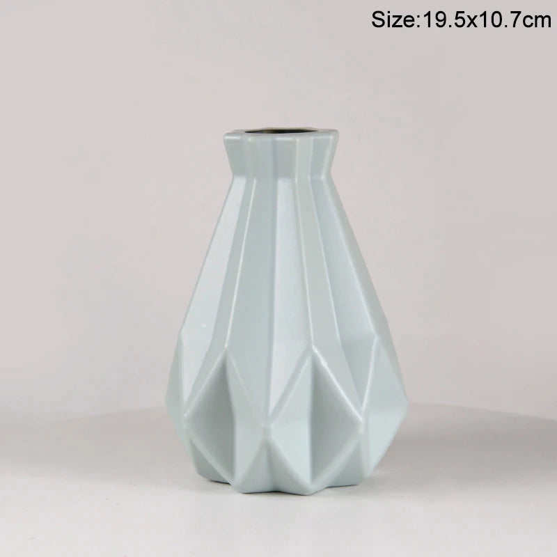 Modern Plastic Flower Vase