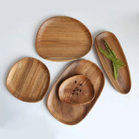 Acacia Oval Serving Tray