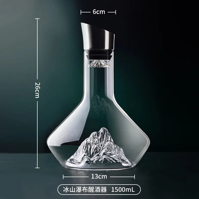 Iceberg Crystal Whisky Decanter
