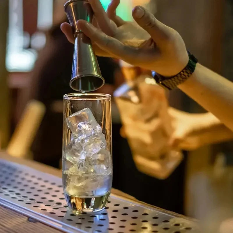 Double Shot Steel Jigger