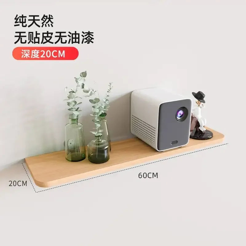 Solid Wood Partition Shelf
