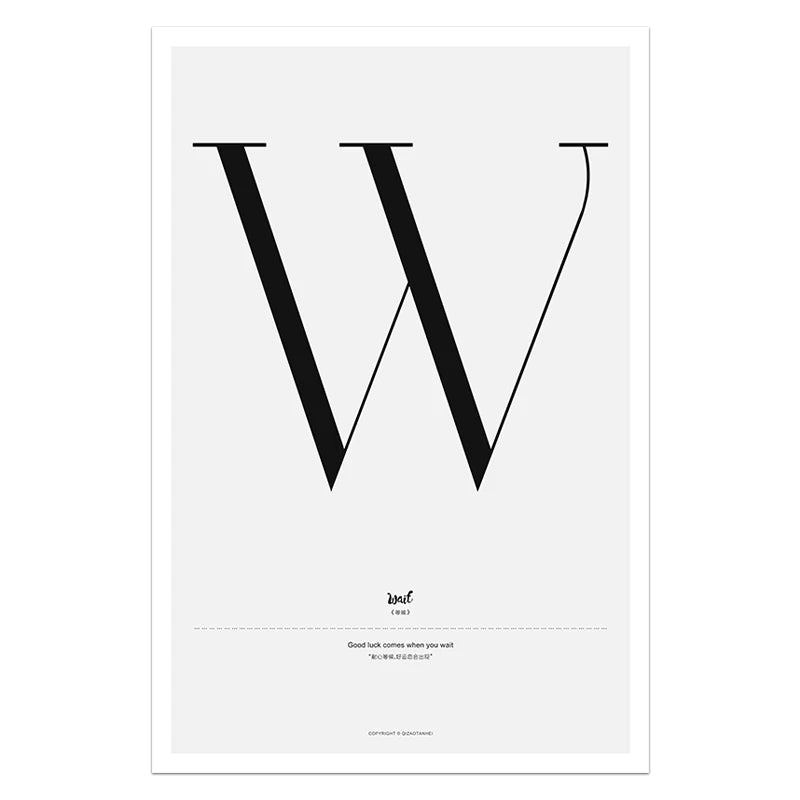 Minimal Love Quote Prints