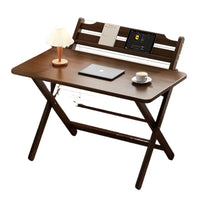 Foldable Bamboo Study Workstation