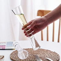 Glitter Champagne Flute Glasses
