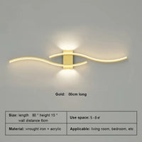Long Strip LED Sconce
