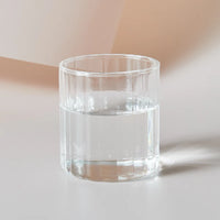Heat-Resistant Striped Glass Cups
