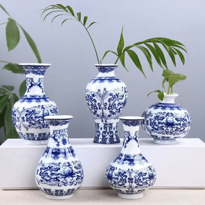 Blue White Ceramic Vase