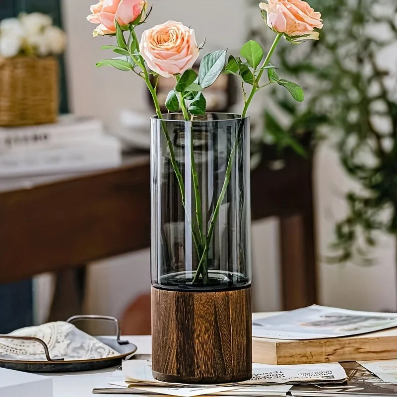 Retro Glass Decorative Vase