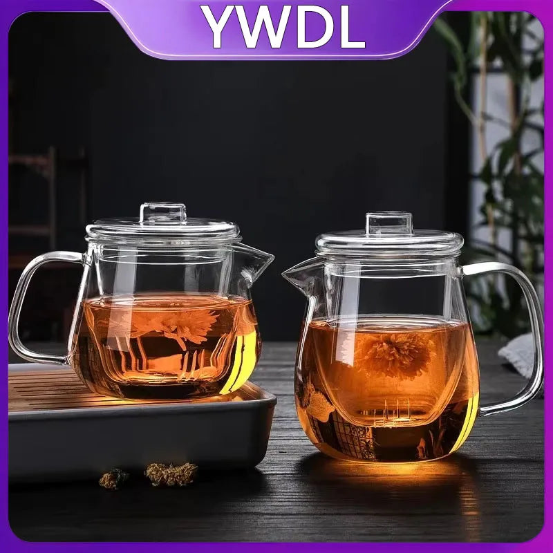 Borosilicate Glass Infuser Teapot