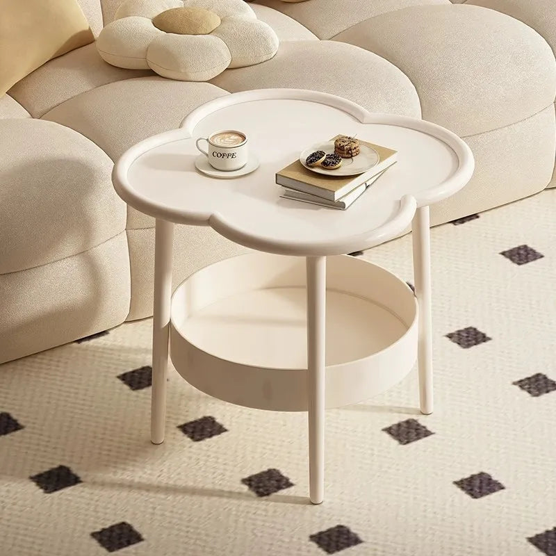 Clover Double-Layer Side Table