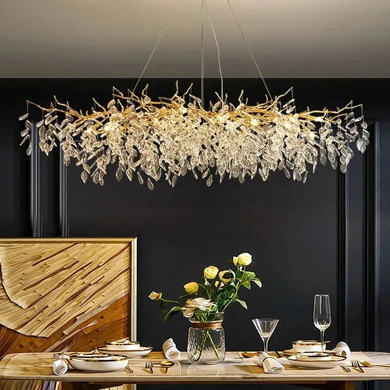 Crystal Island LED Chandelier