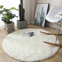 Fluffy Round Plush Carpet