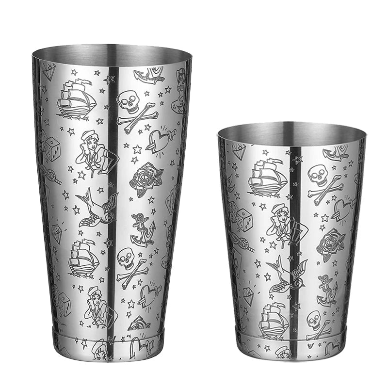 Two-Piece Stainless Boston Shaker