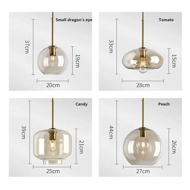 Nordic Glass Loft Pendant