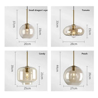 Nordic Glass Loft Pendant