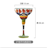 Rotating Crystal Glass Decanter