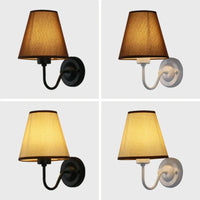 Retro Fabric Wall Sconce