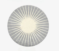 Round Fluffy Lounge Rug