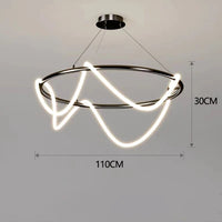 Artistic Long Hose Chandelier