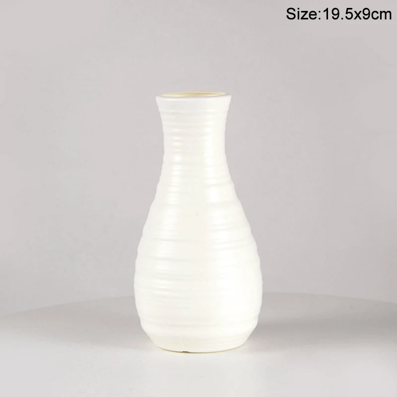 Modern Plastic Flower Vase