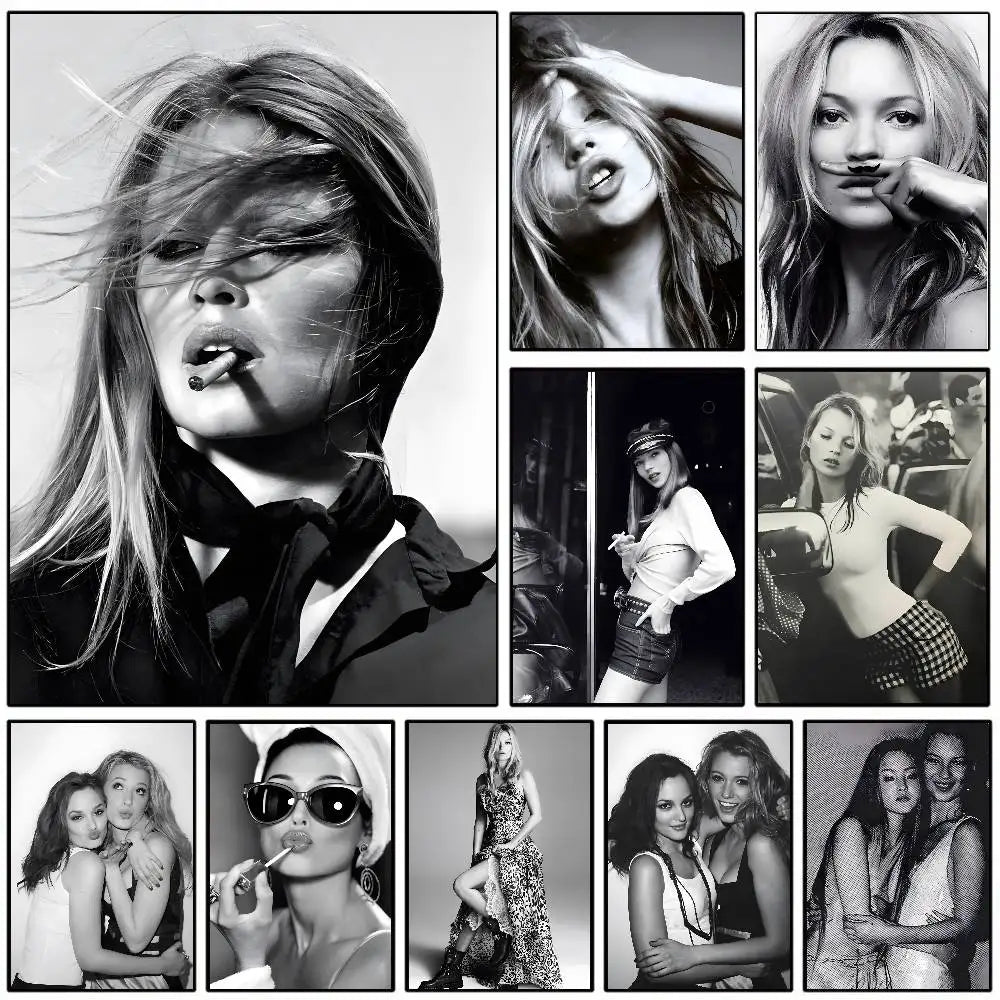 Monochrome Fashion Poster Prints