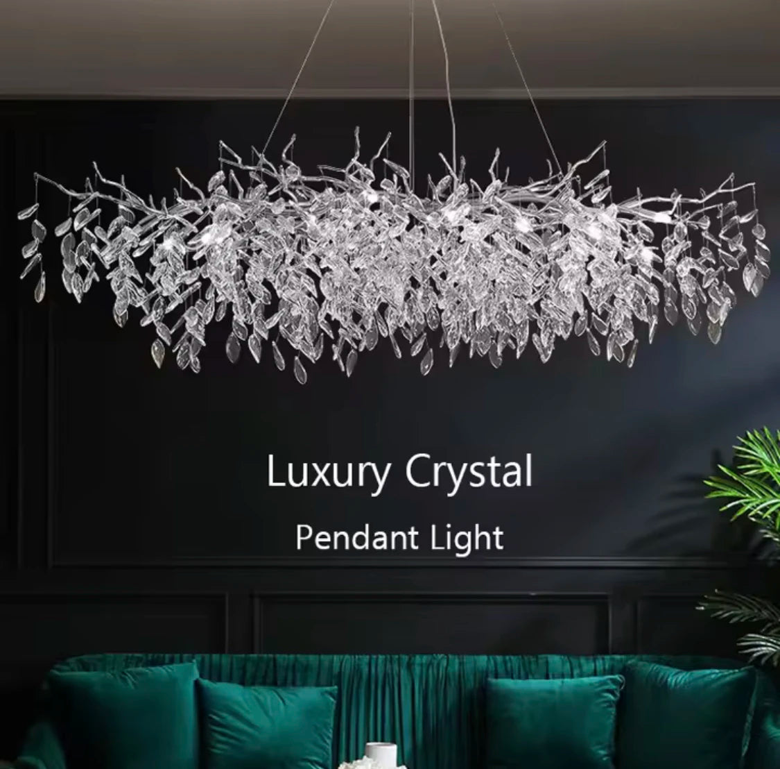 Crystal Island LED Chandelier