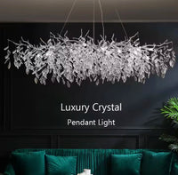 Crystal Island LED Chandelier
