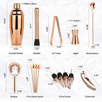 16-Piece Stainless Bartender Kit
