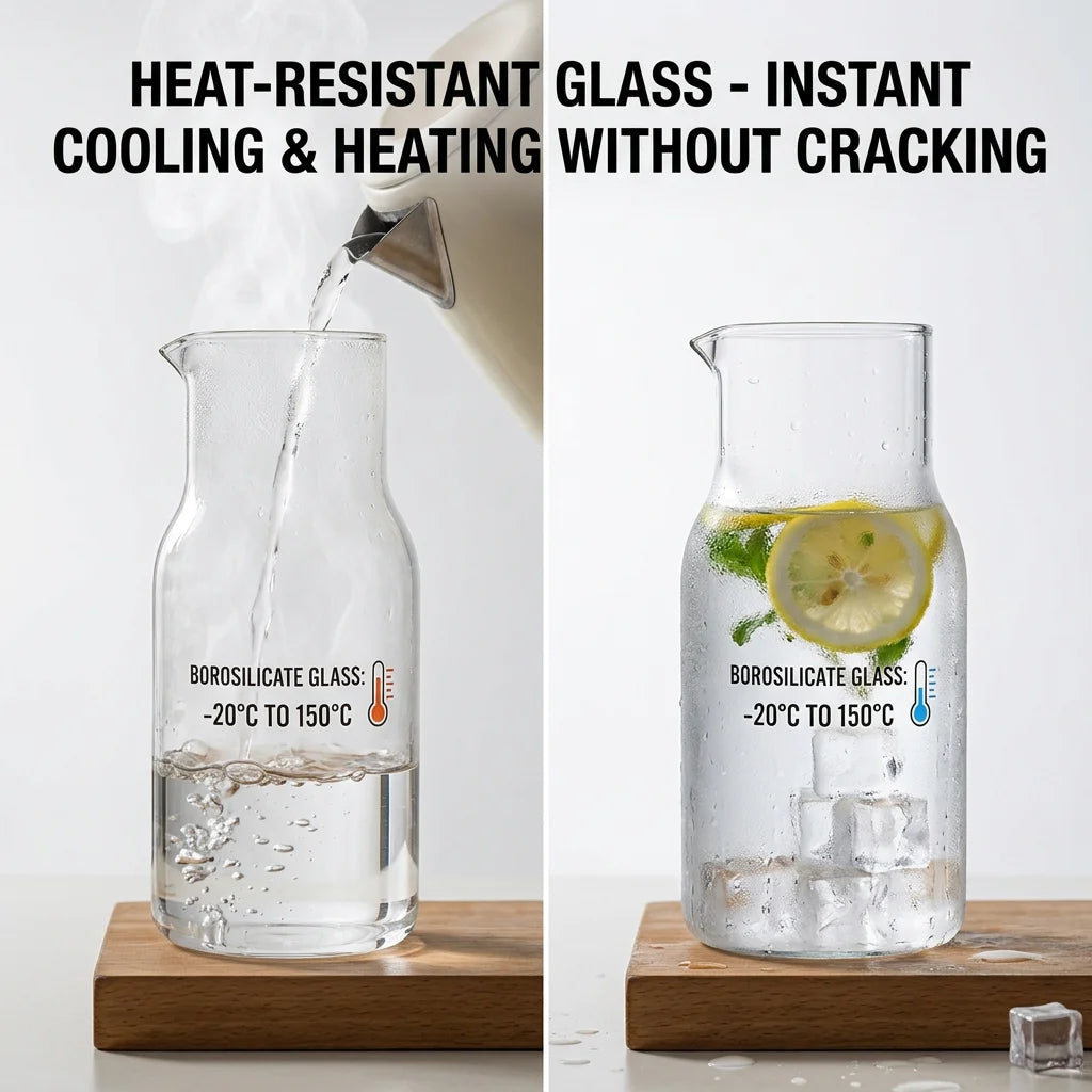 Heat Resistant Bedside Carafe