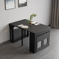 Extendable Storage Dining Table